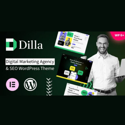 Dilla Digital Marketing Agency & SEO WordPress Theme
