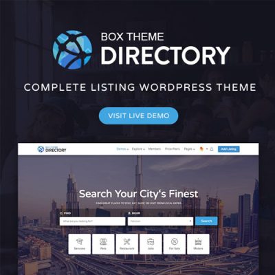 Directory Multi-purpose WordPress Theme