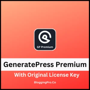 GeneratePress Premium with License key