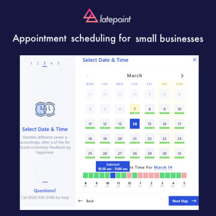LatePoint Appointment Booking & Reservation plugin for WordPress