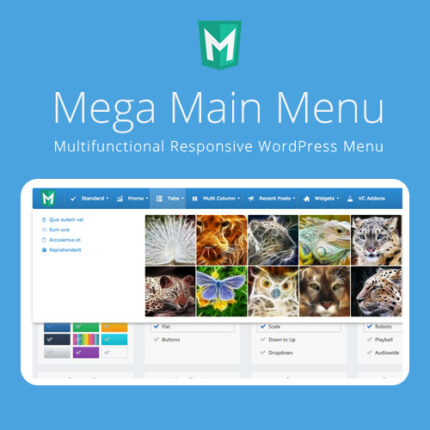 Mega Main Menu WordPress Menu Plugin