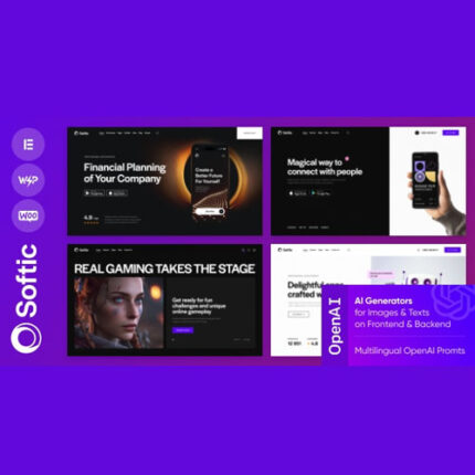 Softic SaaS App WordPress Theme