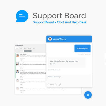 Support Board Chat And Help Desk