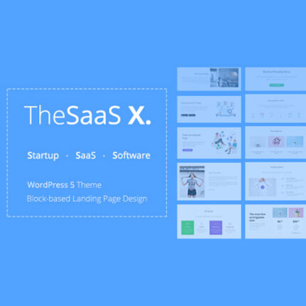 TheSaaS X Responsive SaaS, Startup & Business WordPress Theme