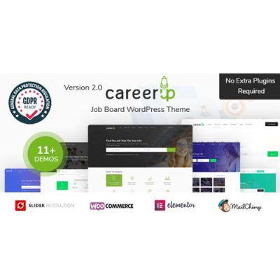 CareerUp Job Board WordPress Theme