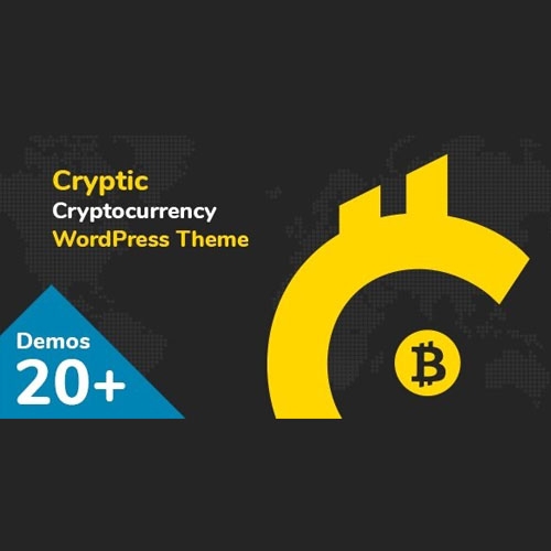 cryptic Cryptic Cryptocurrency WordPress Theme - Image 1