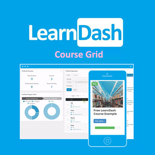 learndash-Course-Grid LearnDash LMS Course Grid Addon - Image 1