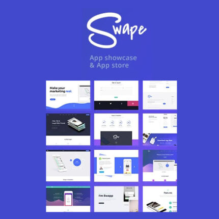 Swape App Showcase & App Store WordPress Theme