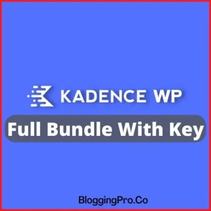 Kadence pro full bundle with liscence key